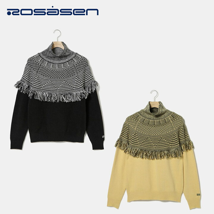 楽天市場】Rosasen ロサーセン レディース ゴルフウェア セーター A 