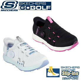 【セール 20%OFF】 SKECHERS スケッチャーズ レディース ゴルフ シューズ ゴーゴルフ エリート 5 -スリップイン 123062 25SS 春夏 防水 ダイヤル式 紐なし スパイクレス 人気 土踏まずサポート インソール取り外し
