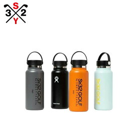 SY32 by SWEETYEARS エスワイサーティトゥバイスィートイヤーズ ユニセックス ゴルフ 水筒 マグボトル Hydro Flask WIDE MOUTH 32oz BOTTLE SYG-25SG27 25SS 春夏 耐久性 機能性 お洒落デザイン ステンレス 銅 ポリプロピレン シリコーンゴム エラストマー