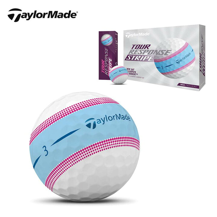 楽天市場】ゴルフボール 1スリーブ 3球入り Taylormade テーラーメイド 