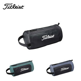【セール 15%OFF】 Titleist タイトリスト ユニセックス ゴルフ ポーチ Next Gen バリュアブルポーチ TA23NGVPK 25SS 春夏 筒型 内側ボア仕様 利便性 カジュアルデザイン ポリエステル ブラックインディゴユーカリ