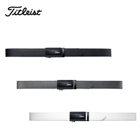 【セール 20%OFF】 Titleist タイトリスト メンズ ゴルフ アクセサリー キーリットベルト AABT02 25SS 春夏 サイズ調整可能 合成皮革 ブラック ガンメタル ホワイト