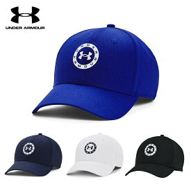 【セール】UNDER ARMOUR アンダーアーマー ゴルフウェア メンズ 帽子 UAジョーダン スピース ツアー アジャスタブル ハット 1361544 23SS 春夏 キャップ ロゴ 軽量 通気性 速乾 カーブ 刺繍