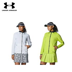 50%OFF セール UNDER ARMOUR アンダーアーマー レディース ゴルフウェア パーカー UAアイソチル フルジップ ジャケット フーディー 1384975 24SS 春夏 両サイドポケット 4wayストレッチ 水分コントロール 消臭効果 UPF50 ルーズ