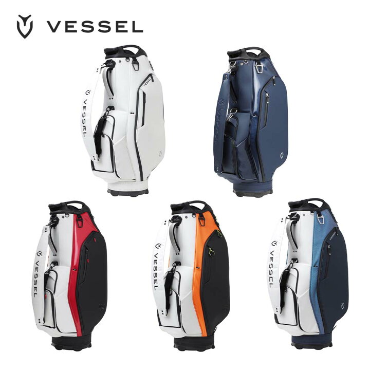 楽天市場】VESSEL ベゼル メンズ ゴルフ キャディバッグ LUX 7 JP 8 