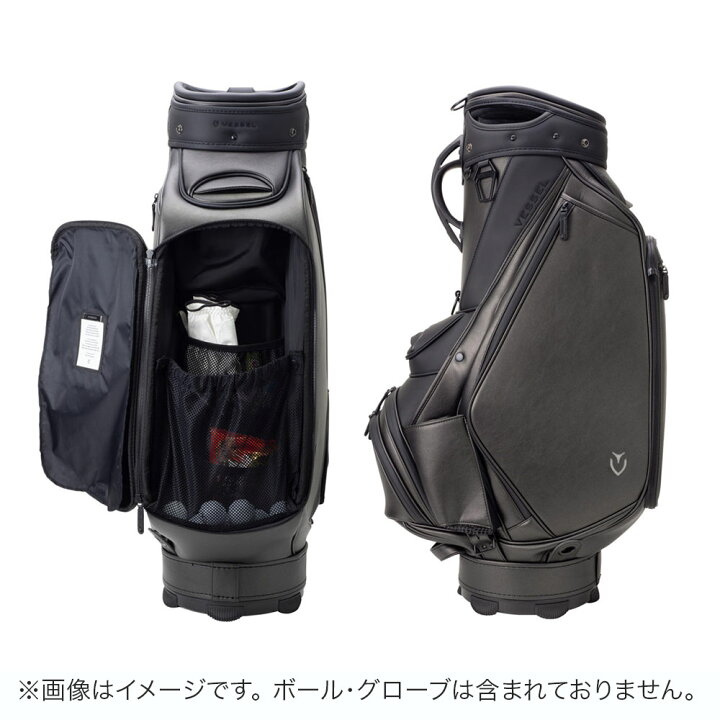 楽天市場】VESSEL ベゼル ゴルフ メンズ キャディバッグ キャディー 