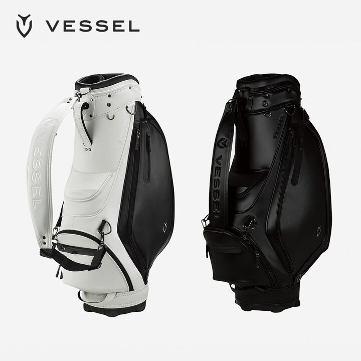 楽天市場】VESSEL ベゼル ゴルフ メンズ キャディバッグ キャディー 