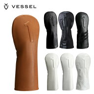 VESSEL ベゼル ユニセックス ゴルフ ヘッドカバー ドライバー LUX HEADCOVER EMBOSSED HC1123 26SS 春夏 …