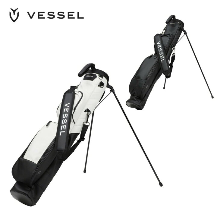 楽天市場】VESSEL ベゼル メンズ ゴルフ クラブケース PENCIL BAG BK 