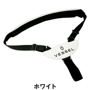 VESSEL �x�[�� ���j�Z�b�N�X �S���t �X�g���b�v TOUR STRAP �c�A�[�d�l �@�\�� ���֐� �V���v�� ��230g ������v �i�C���� �u���b�N �z���C�g vessel golf