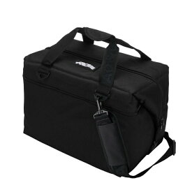 【P10倍】 AO Coolers エーオークーラーズ アウトドア クーラーボックス 48パック キャンバス ソフトクーラー AO48BK 速乾性 軽量 強度 TPUライナー 独立気泡ファーム 保冷力 シンプルデザイン ショルダーストラップ付き ポケット付き