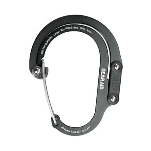 GEAR AID �M�A�G�C�h �o�b�O�n���K�[ GEAR AID HEROCLIP LARGE �J���r�i�^�t�b�N �����^�� S���t�b�N ��]�t�b�N �E�g�h�A�p�i ���[ ���� �@�\�� ���@�\ �A���~�j�E������ �d���v���X�`�b�N �X�e����
