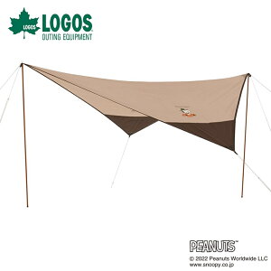 LOGOS ���S�X �A�E�g�h�A �^�[�v SNOOPY �E�B���O�^�[�v�Z�b�g-BB 86001098 �L�����v BBQ �X�`�[�� �o���L�[�|��