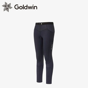 C3fit シースリーフィット レディース ゴルフウェア インナー フォーカスサポートロングタイツ GCW14158 フロントファスナー仕様 ストレッチ性 軽量性 快適性 カーゴポケット付き UVガード