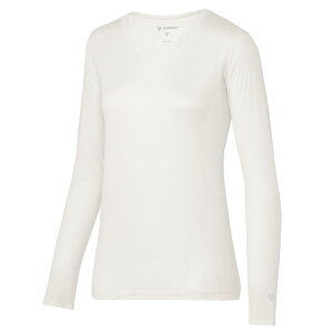 【セール】 C3fit シースリーフィット レディース スポーツ アンダーウェア Goldwin C3fit クーリングラウンドネックロングスリーブ レディース GCW65102 通気性 ストレッチ性 メッシュ仕様 涼感機