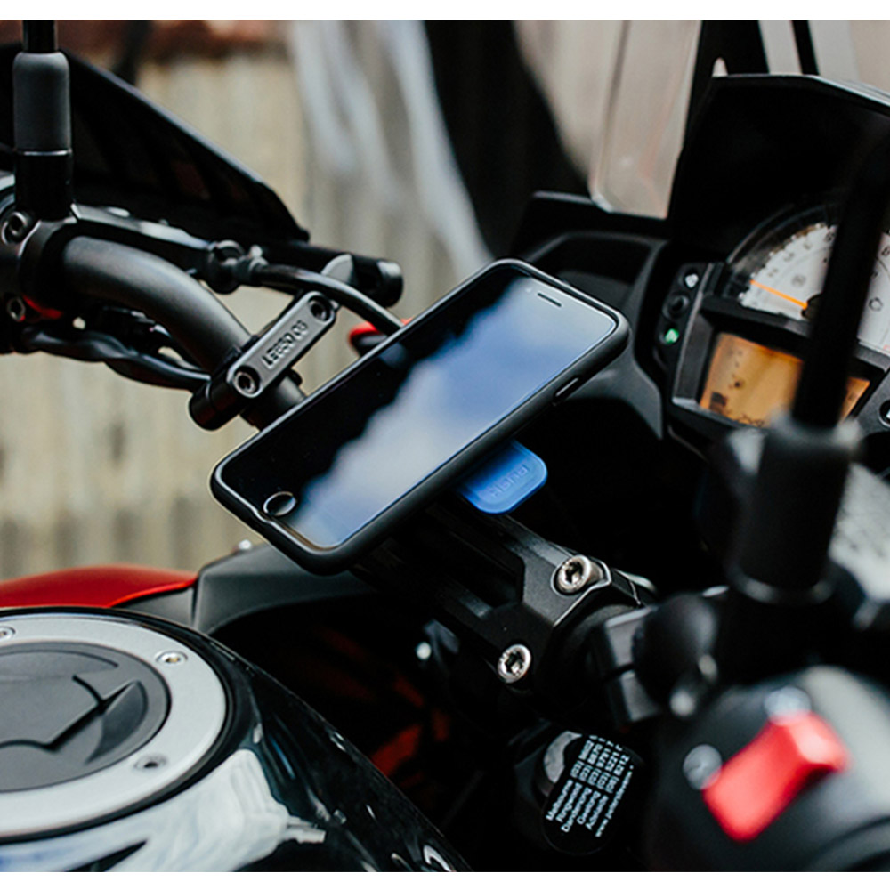 【土日もあす楽】Quad Lock クアッドロック MOTORCYCLE Handlebar Mount V2 ハンドルバーマウント  モーターサイクルマウント スマホホルダー 自転車ホルダー QLM-HBR | ベストスポーツ