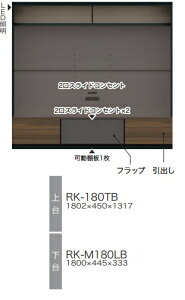 쐻쏊 180TV{[hALICIA(AVA)RK-180TB+RK-M180LBLEDƖE2RZgt{́FThubN^OFEH[ibgvbVI[vo[5TԊJݒu(EkC