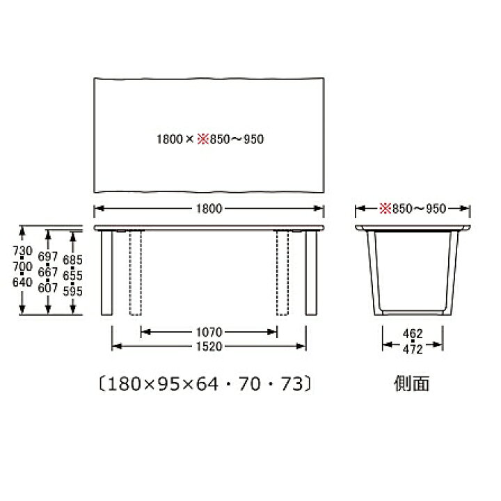 楽天市場】【開梱設置送料無料】5年保証 浜本工芸製180ダイニング 