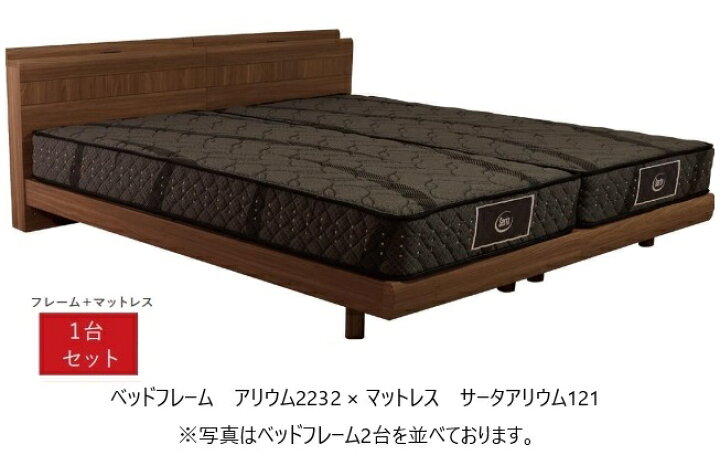 楽天市場】【開梱設置送料無料】サータ SERTAベッドフレーム+ 