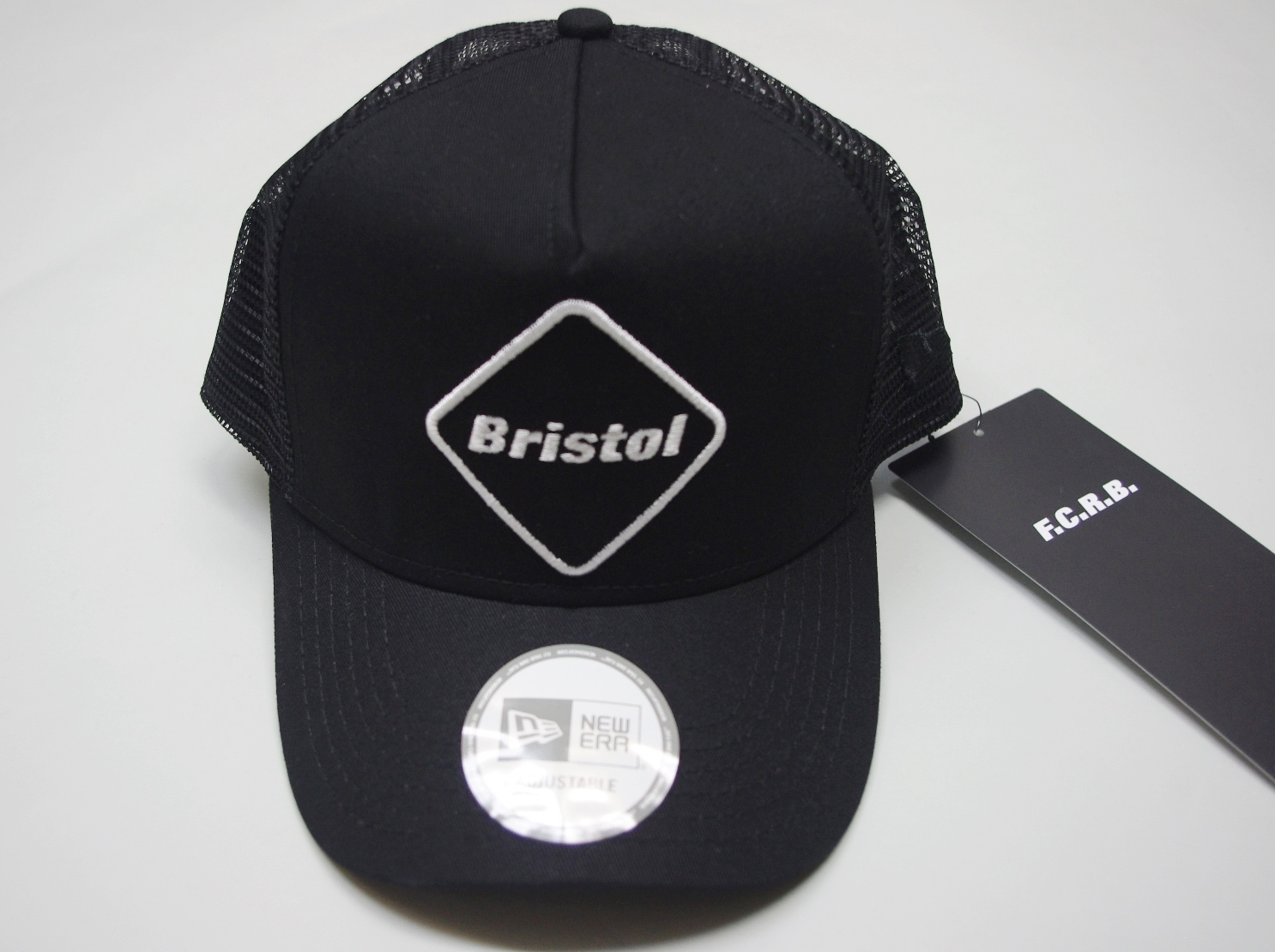 F.C.Real Bristol(エフシーリアルブリストル) NEW ERA EMBLEM LOGO MESH CAP(ロゴ)キャップ | Bid  Land
