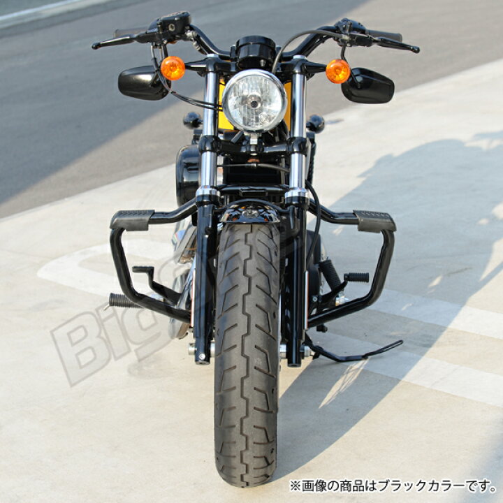 着後レビューで ハーレー harley スポーツスター XL883 XL1200 2004−2020 エンジンガード エンジン ガード カスタム  パーツ バイク ハーレーダビッドソン