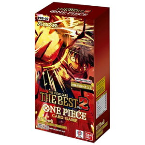 ONE PIECEJ[hQ[ v~Au[X^[ ONE PIECE CARD THE BEST vol.2 [PRB-02] BOXi10j