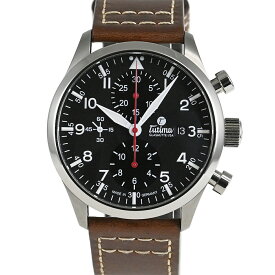 ☆SALE☆【中古】TUTIMA GLASHUTTE チュチマ グラスヒュッテ フリーガー レガシー T5 クロノグラフ 6405-01【その他のブランド】