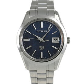☆SALE☆【中古】CITIZEN シチズン ザ・シチズン エコ・ドライブ 和紙ダイアル The CITIZEN 30周年記念 限定550本 AQ4100-65M