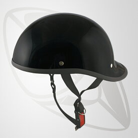 半キャップ ハーフヘルメット ブラック ダックテール ジョッキーヘルメット bms-23 SG規格認定 125cc以下対応 フリーサイズ