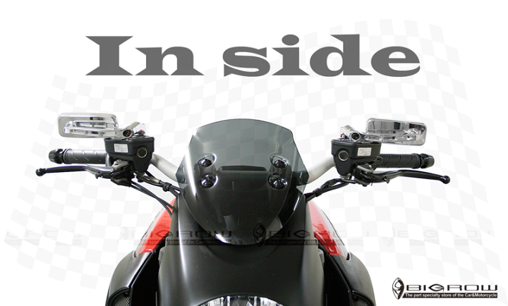 楽天市場】バレンスクエア バックミラー (ブラック・メッキ）（ ブルー