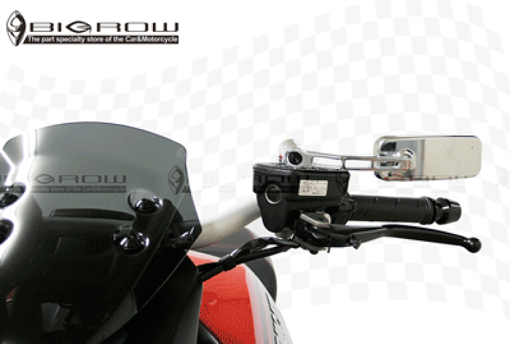 楽天市場】バレンスクエア バックミラー (ブラック・メッキ）（ ブルー