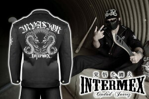 全刺繍 コブラ 作業着 上下セット 服 INTERMEX ITM-053 ギャング バイカー系 メンズファッション オラオラ系 蛇 パイソン ヤンキー 服 ヤクザ ブランド ライダース バイク乗り チカーノ B系 HIPHOP系