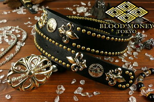 ����×�X�^�b�Y �x���g �u���b�N×�S�[���h BLOOD MONEY TOKYO �u���b�h�}�l�[�g�[�L���[ mbt-22011 �c���Ȃ� �� �����Y �t�@�b�V���� ���N�U �����L�[ �I���I���n �h��