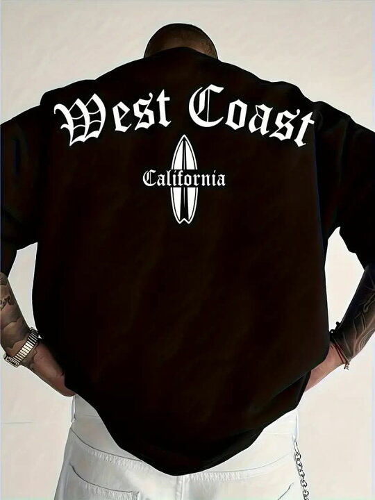楽天市場】夏物 ド派手 プリント 半袖Tシャツ 107 黒 柄シャツ 