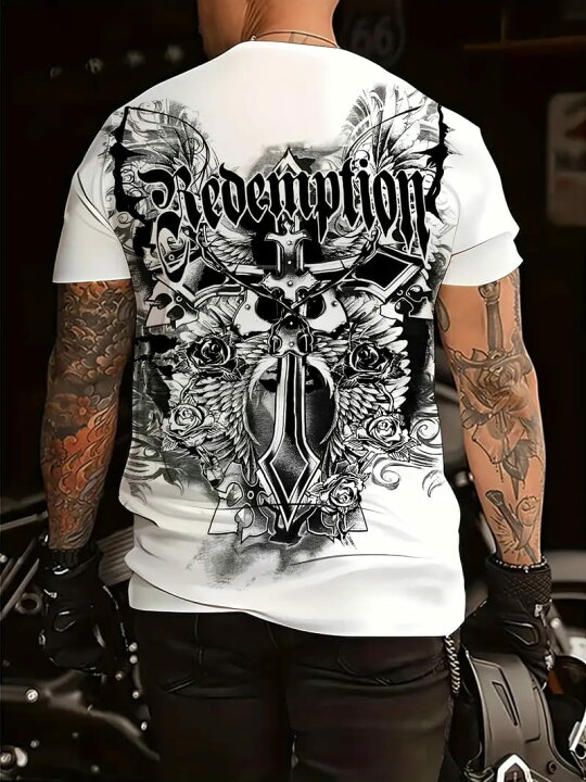 楽天市場】クロス柄 半袖Tシャツ 251 白黒 派手 ストリート ダンス 