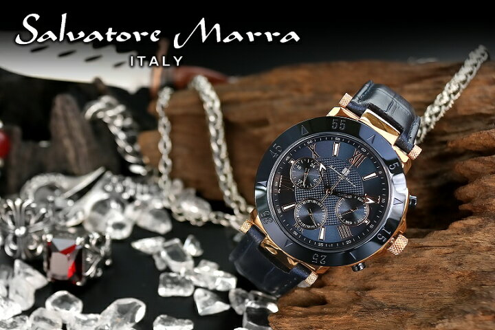 楽天市場】1年間保証付 サルバトーレマーラ Salvatore Marra クォーツ 