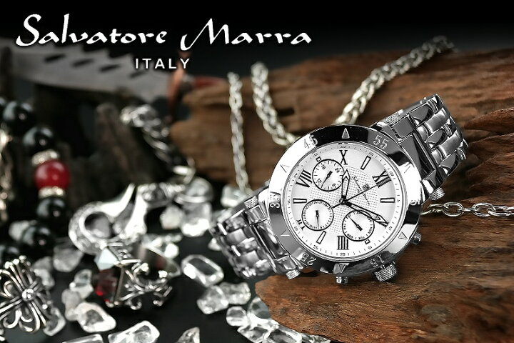 楽天市場】1年間保証付 サルバトーレマーラ Salvatore Marra クォーツ 