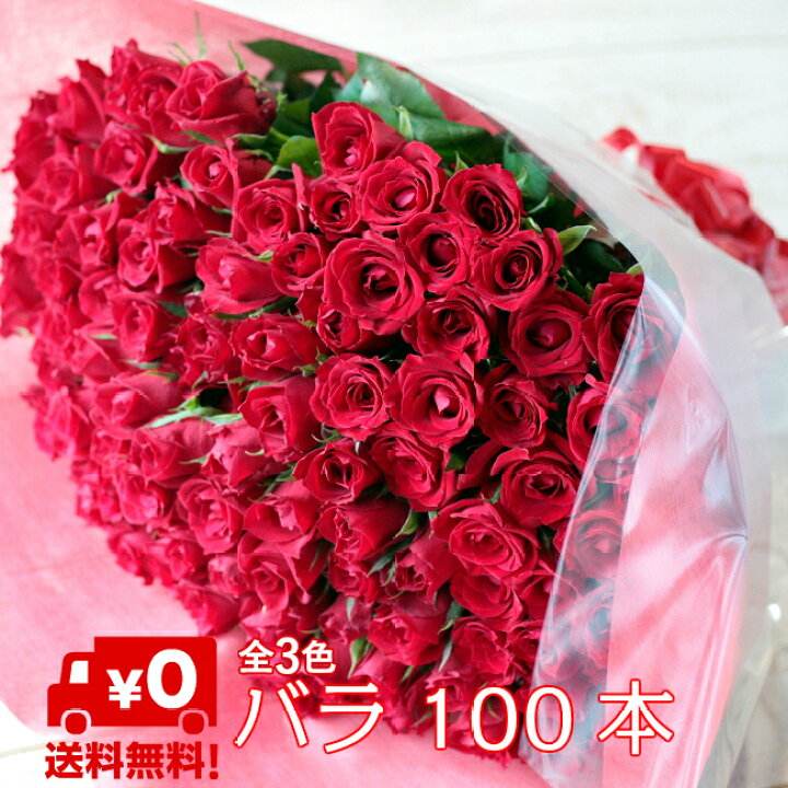 楽天市場 バラ 100本 花束 プロポーズ 108本 に変更可能 誕生日 結婚式 サプライズ 結婚記念日 薔薇 花 ブーケ お花 フラワー おすすめ 人気 歓送迎 退職 開店祝い 結婚祝い ギフト プレゼント お返し ホワイトデー Bises Flower