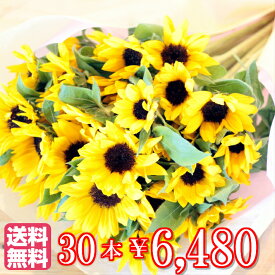 楽天市場 ひまわり 花束 30本の通販