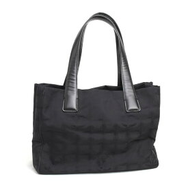 [返品OK] シャネル ニュートラベルライントートPM ナイロン ブラック トートバッグ ハンドバッグ 肩掛けバッグ 横型 ココマーク 黒 【中古】【送料無料】