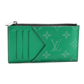 [返品OK] ルイヴィトン コインカードホルダー M83102 タイガラマ モノグラム カクタスグリーン コインケース カードケース グリーン 【中古】【送料無料】