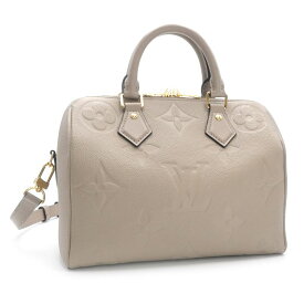 [返品OK] ルイヴィトン スピーディバンドリエール25 M59273 モノグラムアンプラント トゥルトレール ミニボストンバッグ ベージュ 【中古】【送料無料】