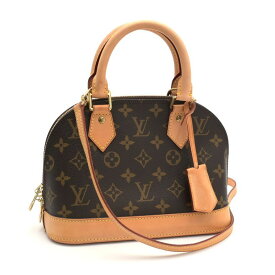 [返品OK] ルイヴィトン アルマBB M53152 モノグラム ハンドバッグ ショルダーバッグ クロスボディバッグ 2WAY ブラウン 茶色 【中古】【送料無料】