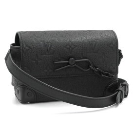 [返品OK] ルイヴィトン スティーマーウェアラブルウォレット M81746 モノグラム トリヨンレザー ノワール ショルダーバッグ ブラック 【中古】【送料無料】