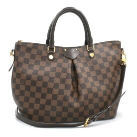 [返品OK] ルイヴィトン シエナPM N41545 ダミエエベヌ ハンドバッグ ショルダーバッグ 斜め掛けバッグ 肩掛けバッグ ブラウン 茶色 【中古】【送料無料】