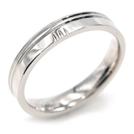 [返品OK]エルメス アリアンスケリーリング #55 15号 K18WG 金無垢 マリッジリング 結婚指輪 ホワイトゴールド 地金5.1g【中古】【送料無料】