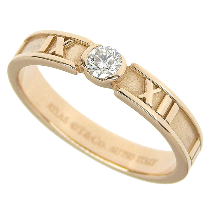 楽天市場】[返品OK]ティファニー アトラスリング ダイヤモンド 約12号  