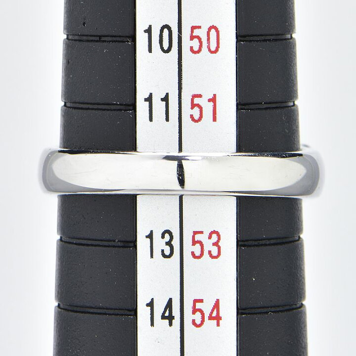 楽天市場】[返品OK]約12mmブラックパールリング 12号 Pt900 合計0.36ct 
