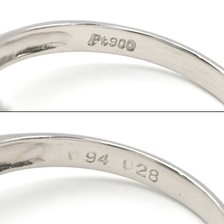 楽天市場】[返品OK] 0.94ct天然エメラルドリング 18号 Pt900 仕上済  