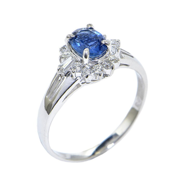 楽天市場】[返品OK] ジュエリーマキ 0.71ct天然ブルーサファイアリング 